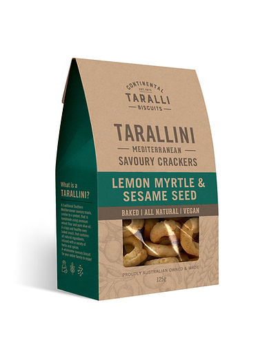 Tarallini | Lemon Myrtle & Sesame Seeds