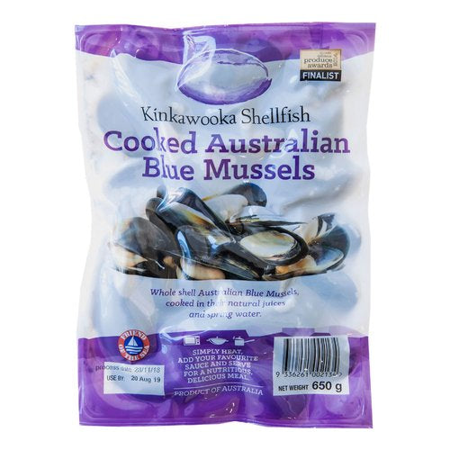Kinkawooka Mussels | Cooked in the Bag (650g)